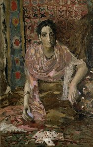 La chiromante da Mikhail Aleksandrovich Vrubel